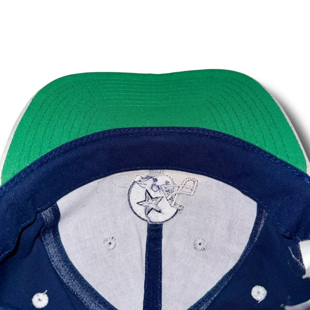 Vintage‎ Dallas Cowboys Hat Eastport NFL Front Row Snapback 6 Panel Cap